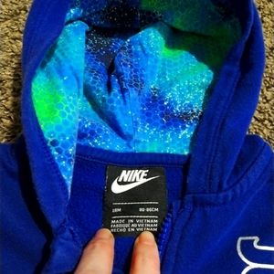 Nike zip up onesies size 18months